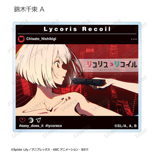 『リコリス・リコイル』トレーディングSNS風アクリルカード(単位/BOX)【202504再販】